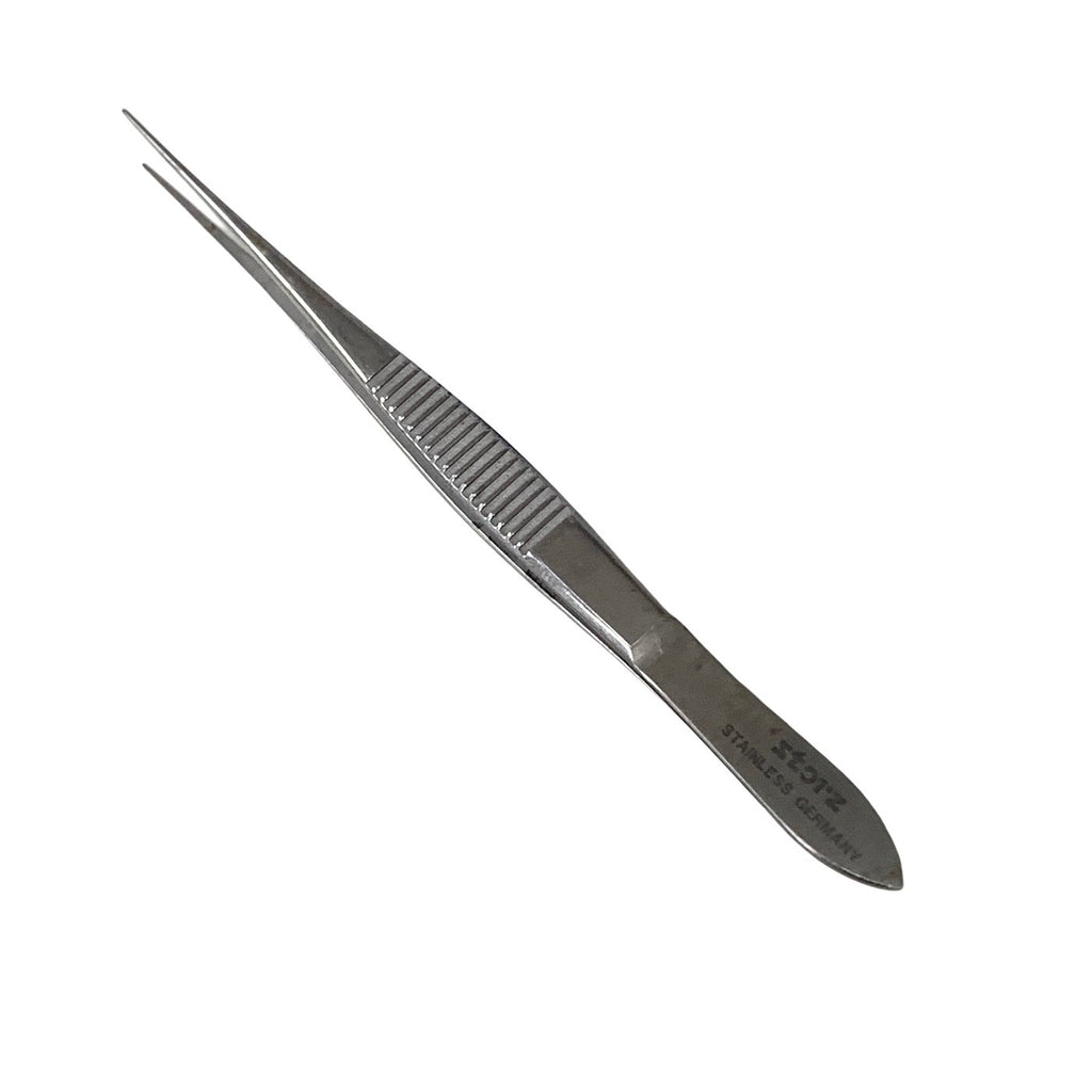 STORZ REF E-1400, STRAIGHT DRESSING FORCEPS