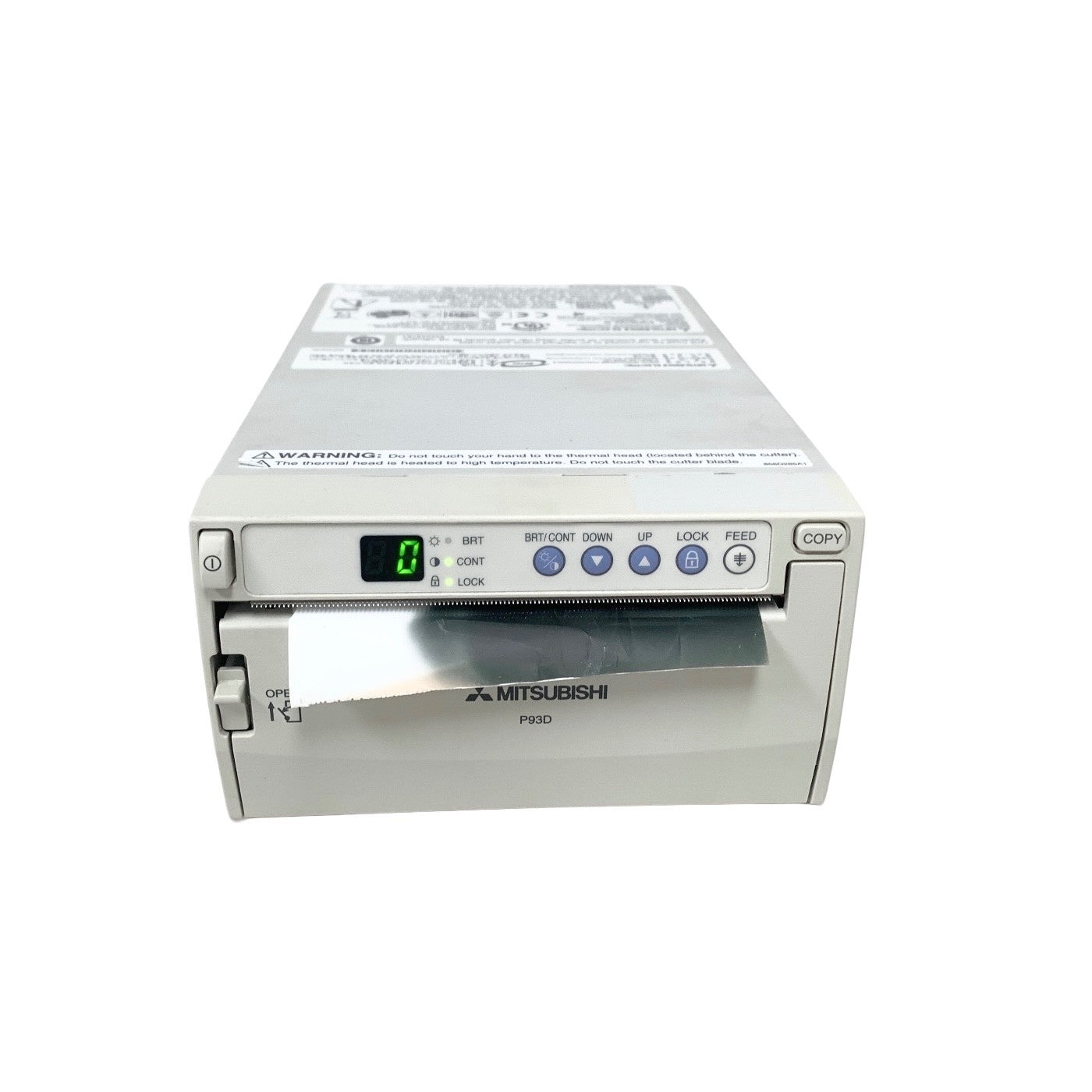 Mitsubishi P93D Digital Thermal Printer Monochrome Medical Ultrasound P93DW USB