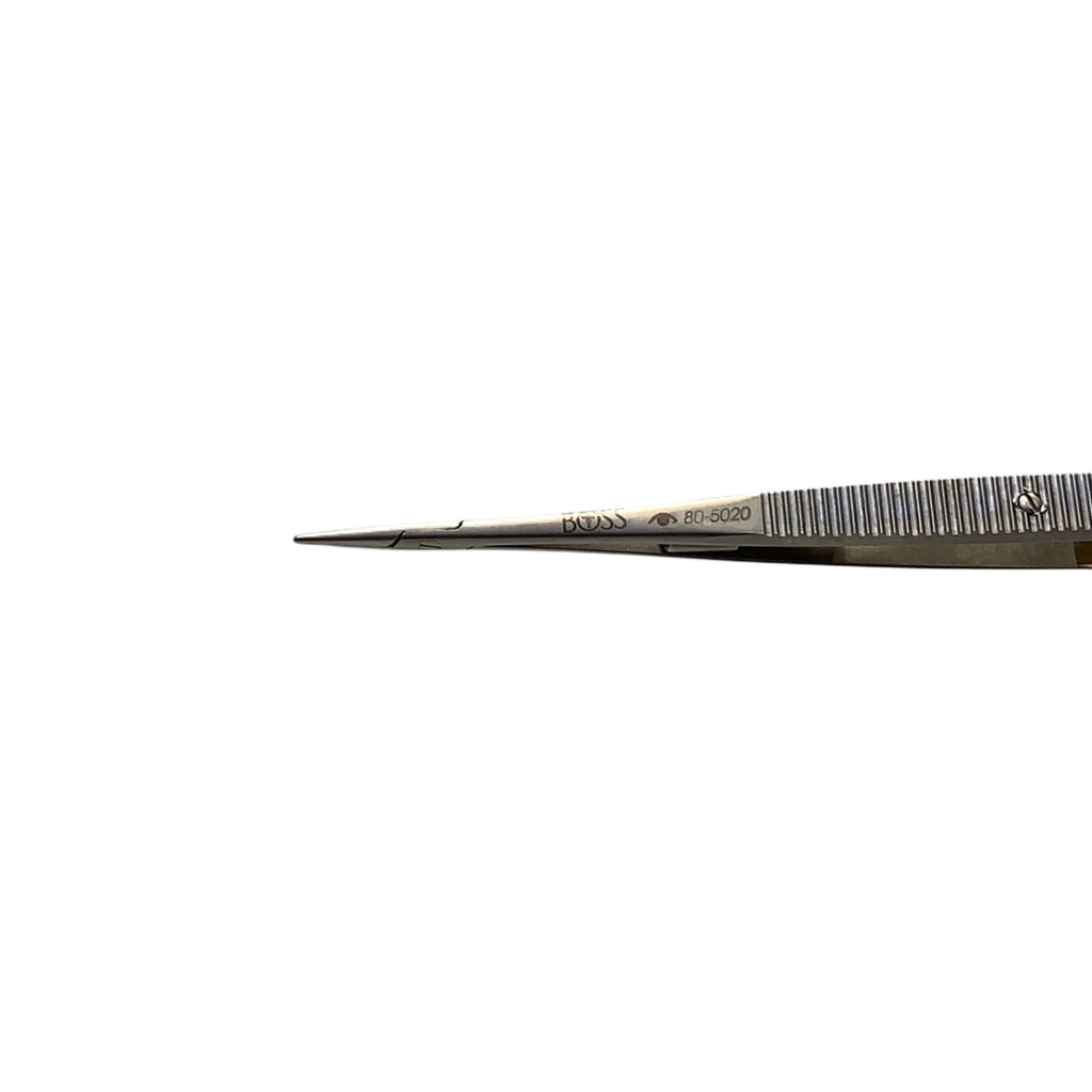 BOSS REF 80-5020, 10mm Castro Needle Holder straight delicate