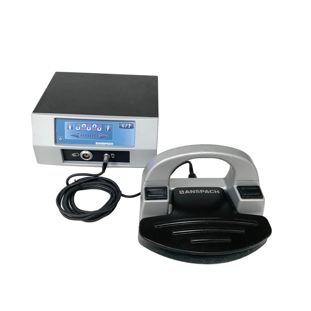 ANSPACH REF SC3001, High-Speed Electric Surgical Console w/ E-FP FOOTSWITCH