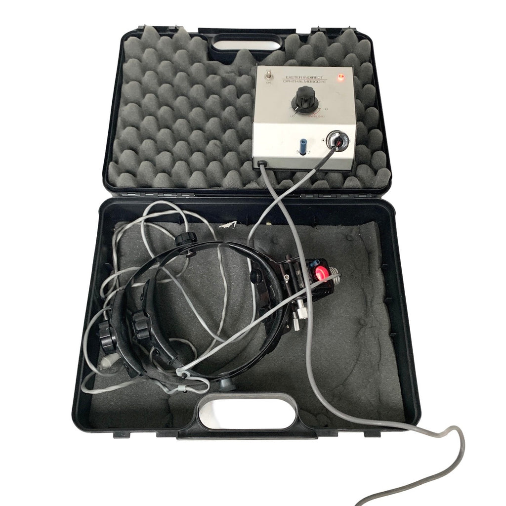 EXETER STANDARD INDIRECT OPHTHALMOSCOPE W/ CASE