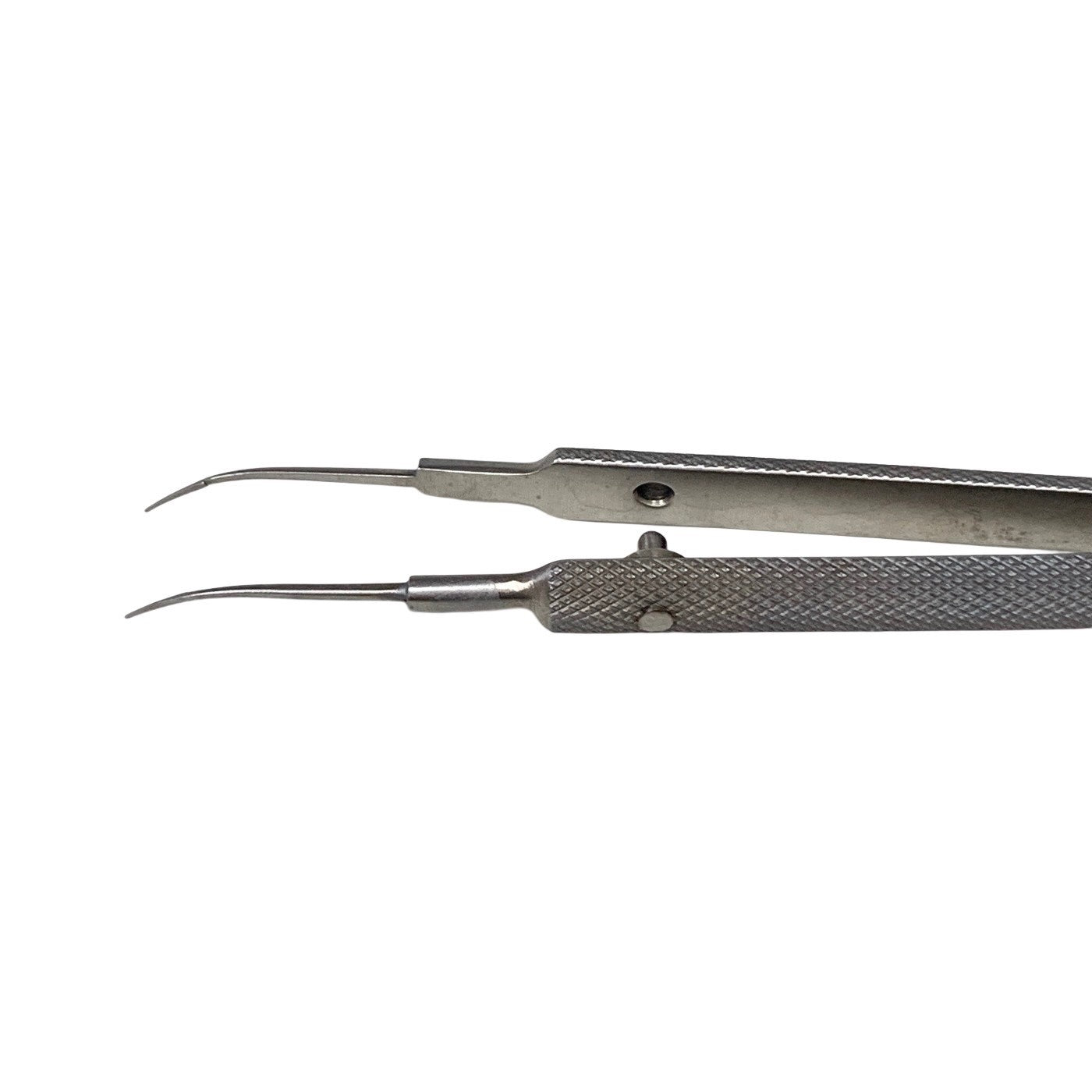 Storz E3192FT Girard Fine Tying Forceps Curved 5mm Platform Ophthalmic Surgical
