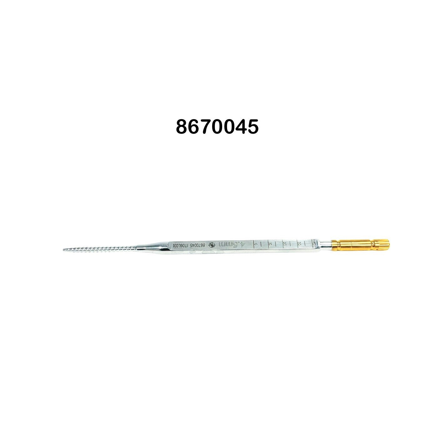 Medtronic 8670045 Cannulated Taps 4.5mm Instrument