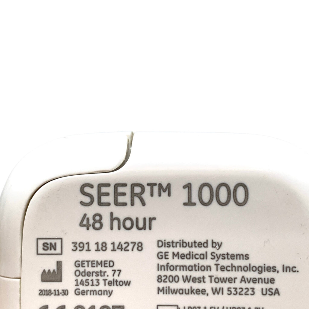 Getemed GE SEER 1000, 48 Hour MultiChannel Digital Holter Recorder
