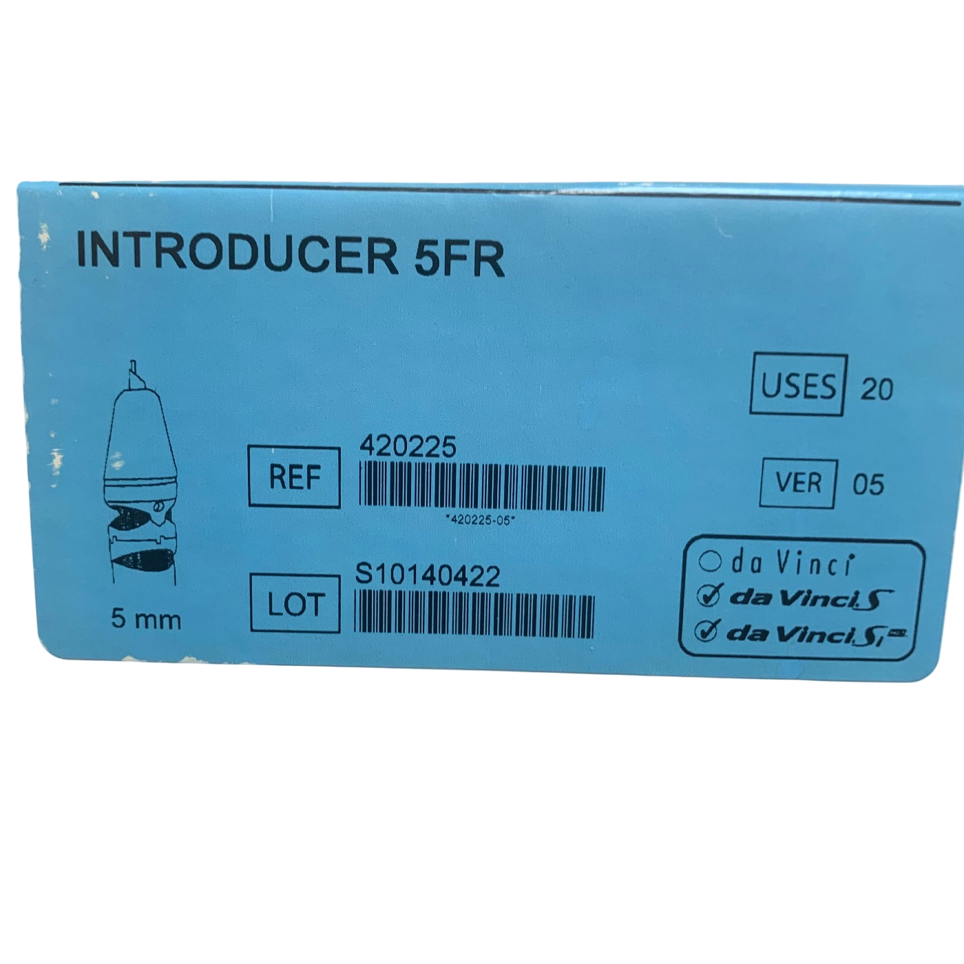 Intuitive Surgical 420225 Da Vinci Introducer 5FR  (New)