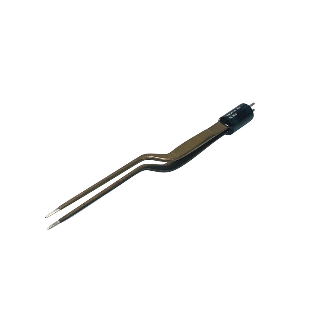 V.MUELLER NL1802 GERALD BIPOLAR FORCPS BAYNET SHAPE, INSULATED. LENGTH 14.6 cm