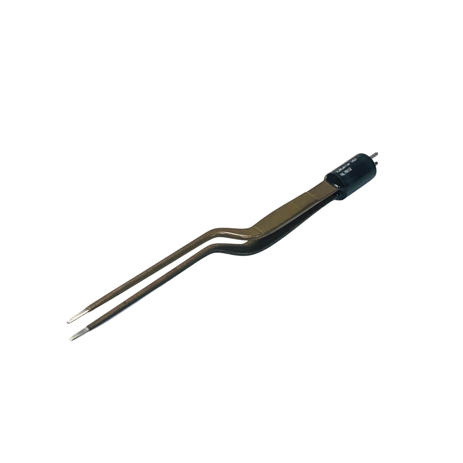 V.MUELLER NL1802 GERALD BIPOLAR FORCPS BAYNET SHAPE, INSULATED. LENGTH 14.6 cm