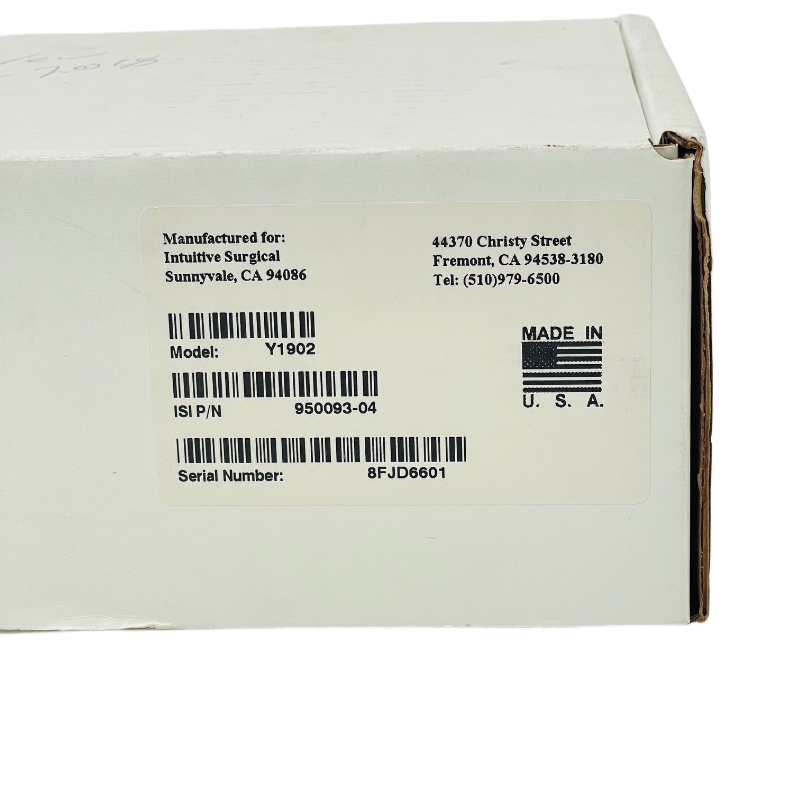 INTUITIVE SURGICAL REF 950093-04 ( Y1902 ) Da Vinci Si Xenon Lamp Assembly, 300W