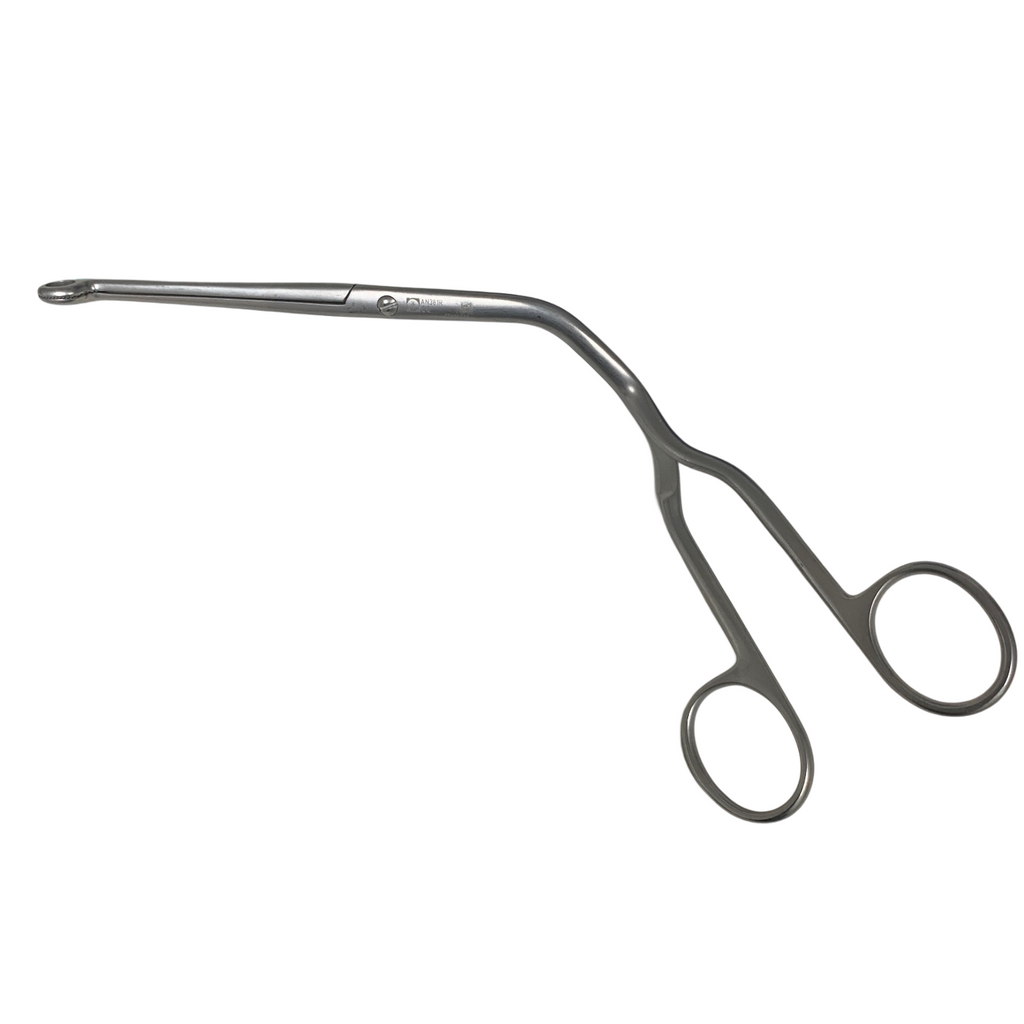 AESCULAP AN381R Magill Forceps 9-3/4 Inch, Adult Angled