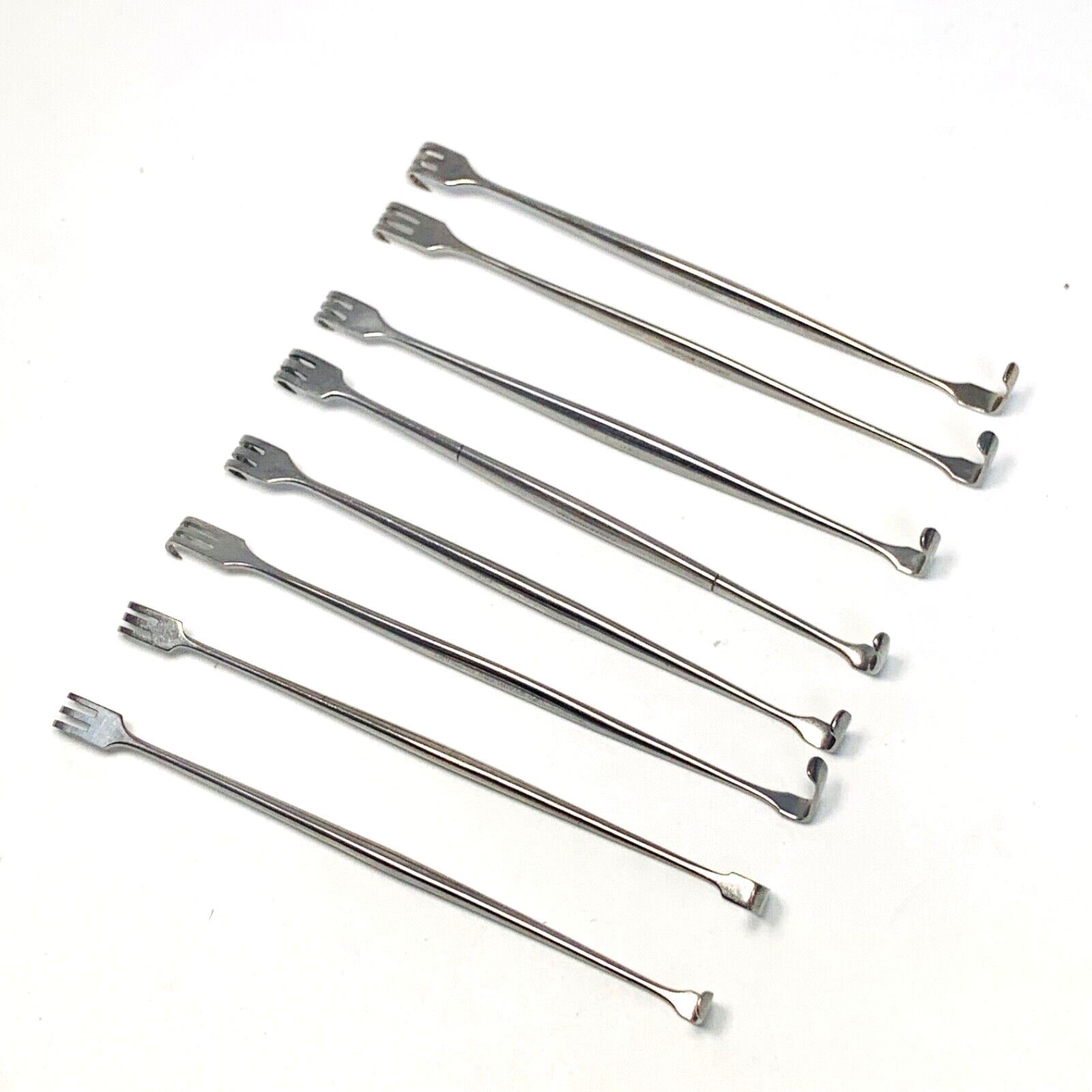 LOT OF 8 SURGICAL SENN RETRACTOR DOUBLE ENDED