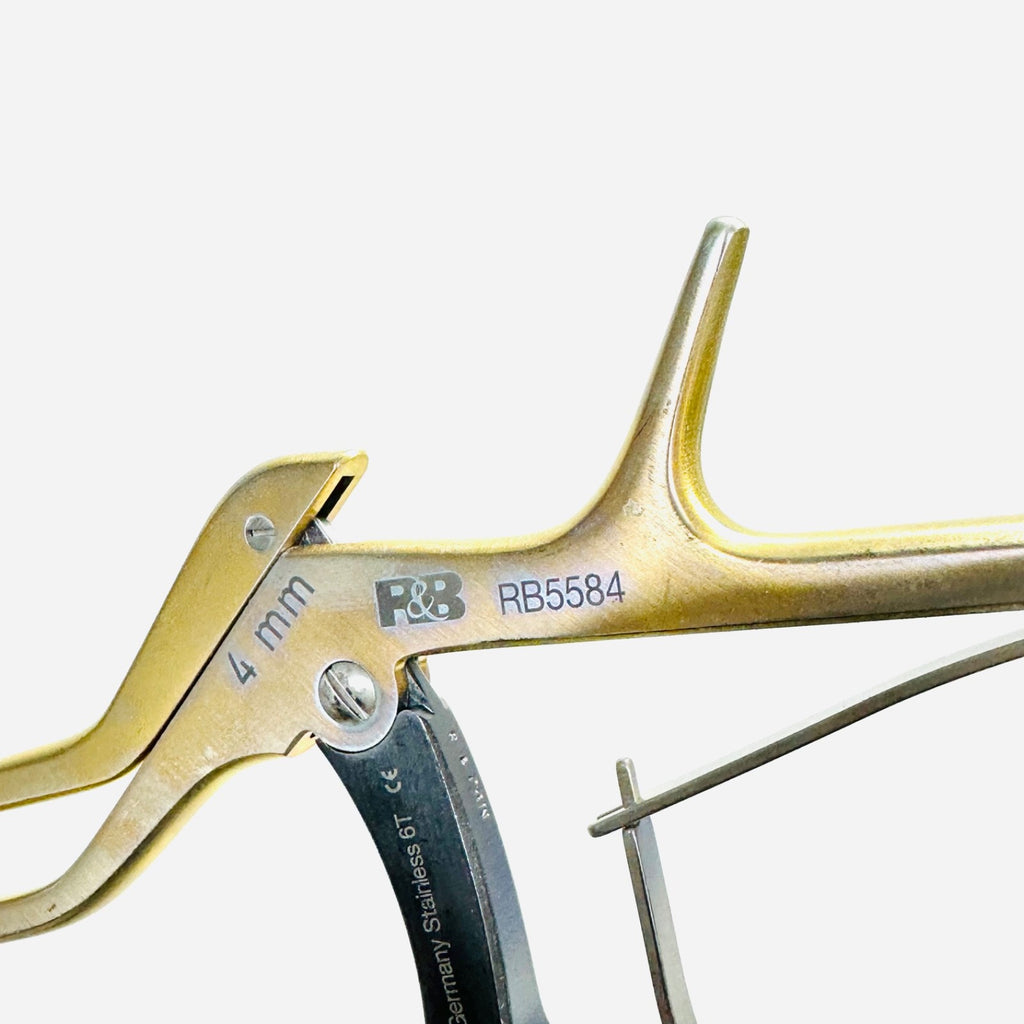 INTEGRA / Ruggles-Redmond RB5584 Ultra-Coat Micro Kerrison Rongeur, 4mm 40° up