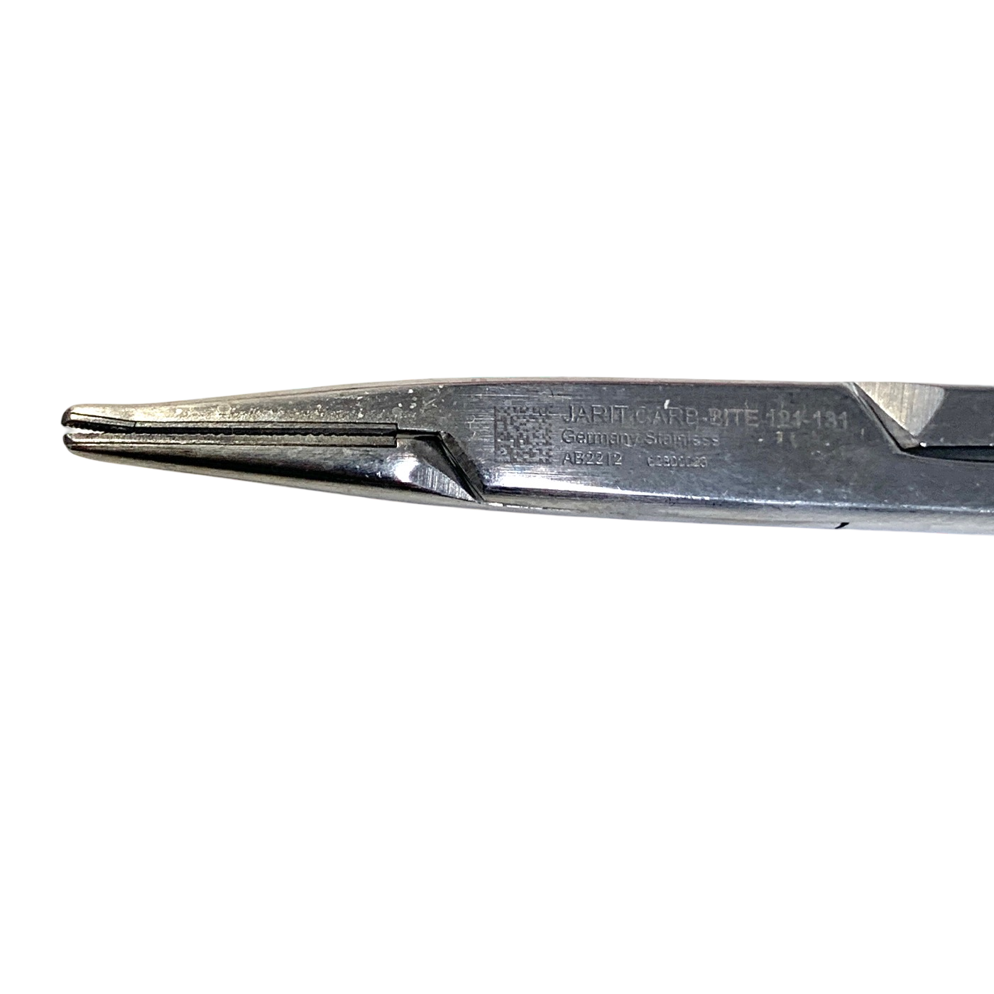 JARIT 121-131 Durogrip Crile Wood TC Tungsten Carb-Bite Needle Holder 7"