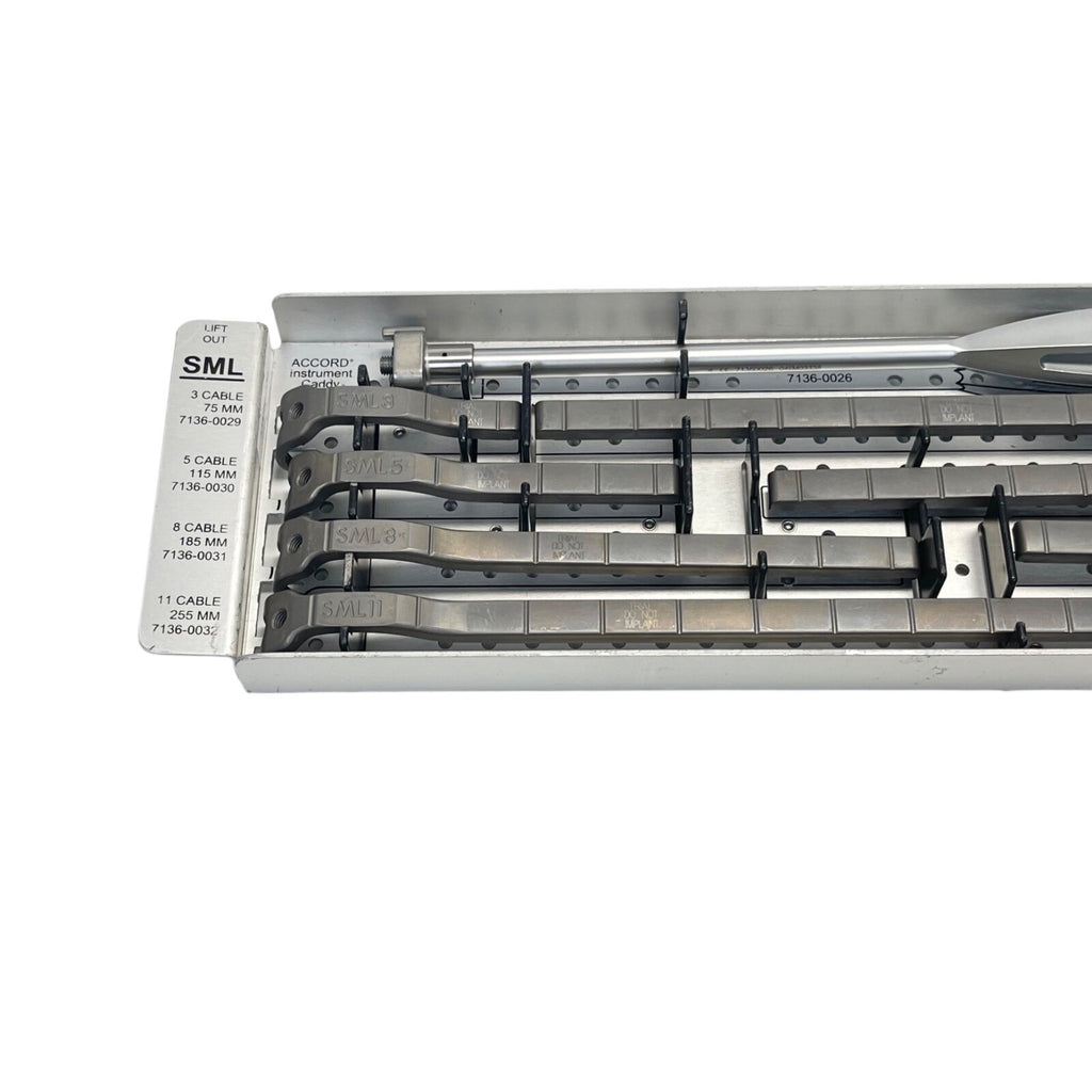 SMITH & NEPHEW 7136-0043 Accord Instrument Set W/ Caddy
