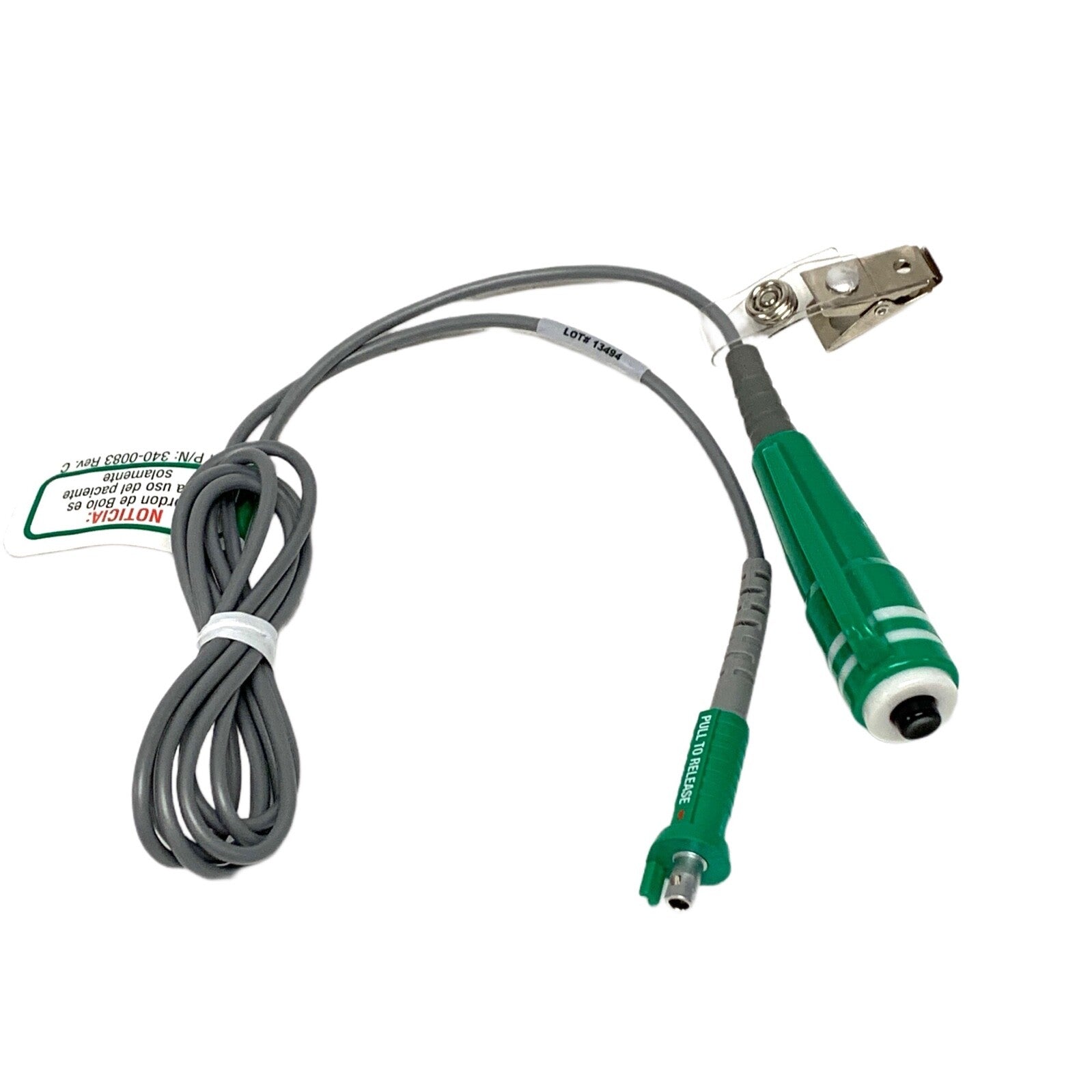 Moog Medical REF 360-2005, PATIENT BOLUS CORD