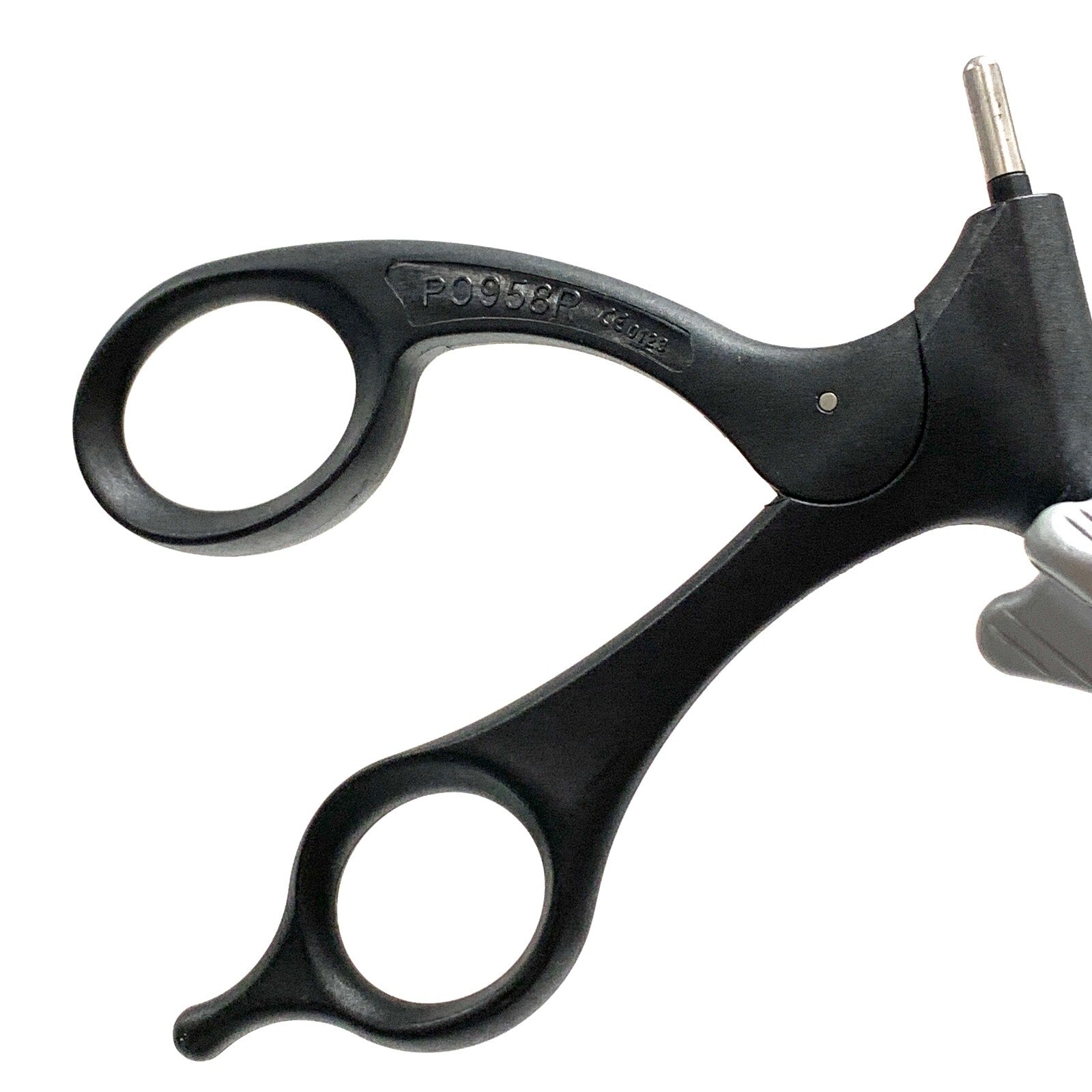 Aesculap REF PO600R, 5mm Single Action Hook Scissors, W/ P0958R Handle