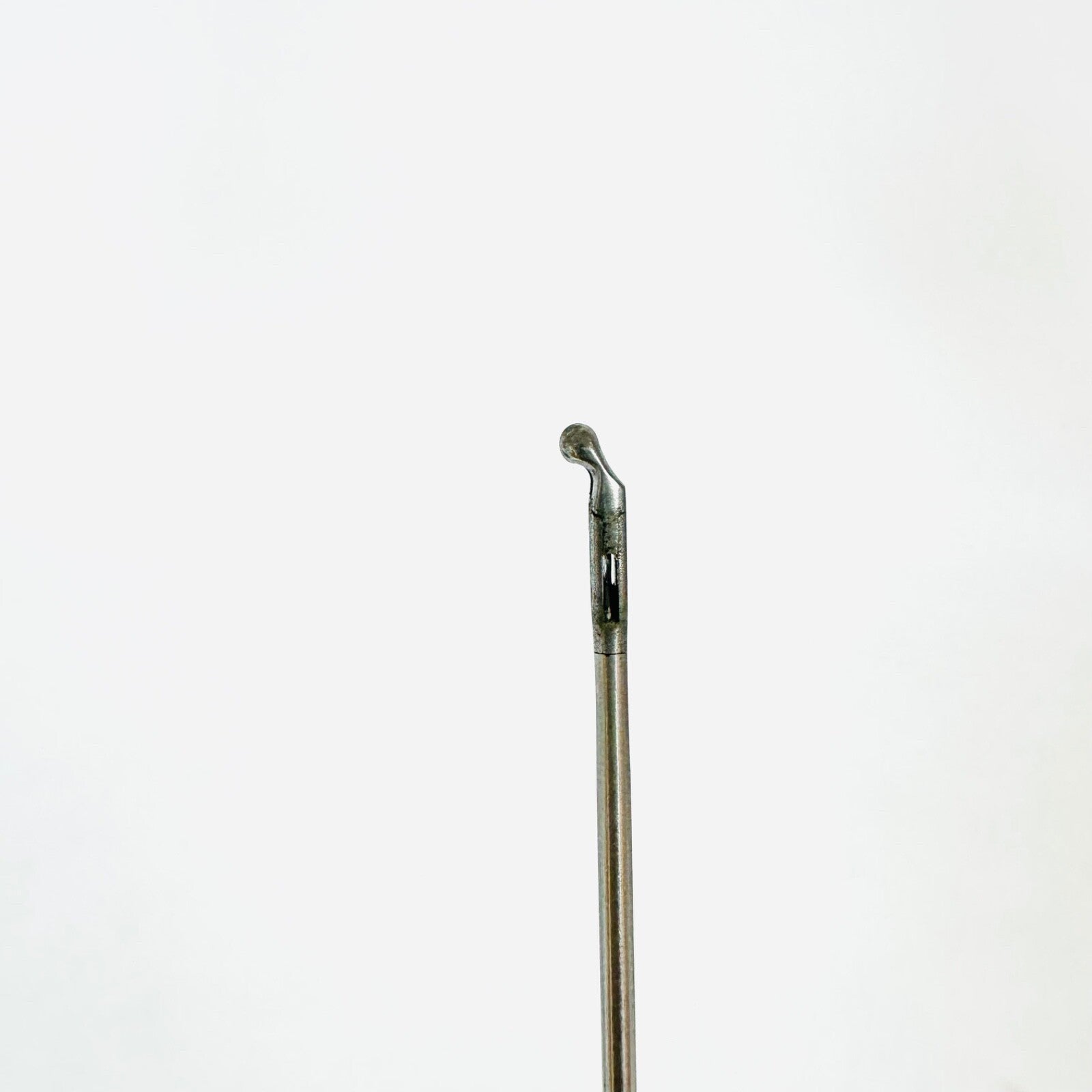 V. Mueller BE2826 Microlaryngeal Grasping Forceps Angled Left JACKO CUP 9-1/2 In