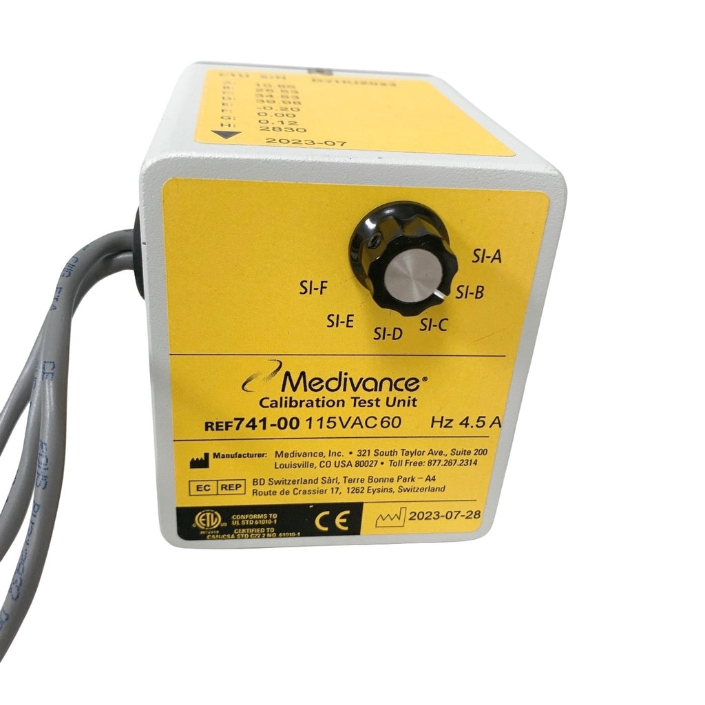 Medivance REF 741-00, Calibration Test Unit CTU | 115VAC 4.5A