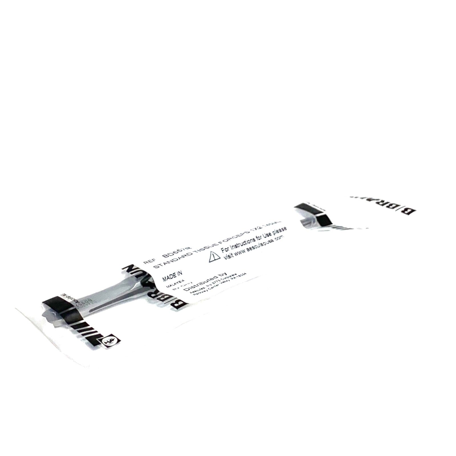Aesculap REF BD557R, Tissue Forceps, 5.75"