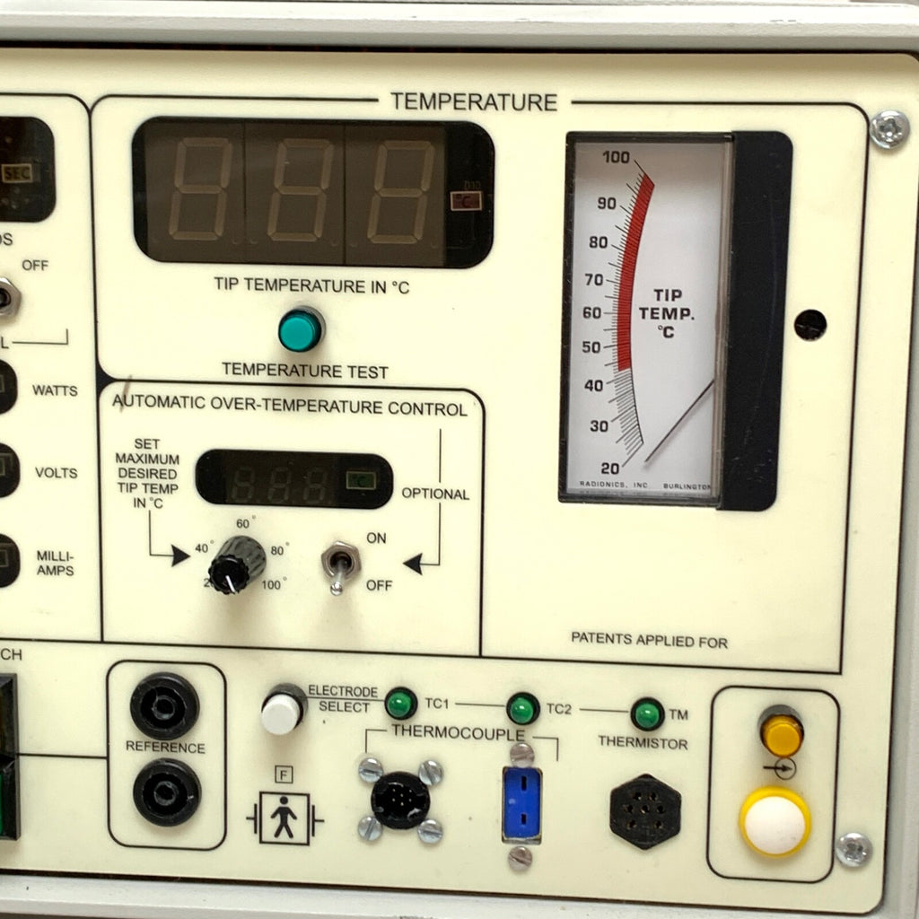 Radionics REF RFG-3CF, Graphics RF Lesion Generator System w/ Footswitch