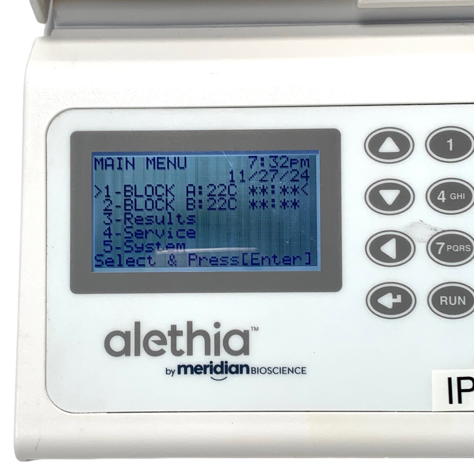 Meridian Bioscience REF 610189, alethia Incubator Reader