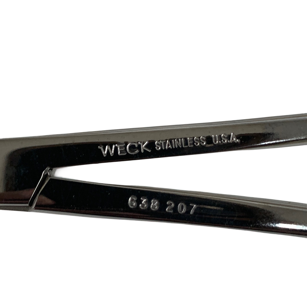Weck 638207 DeBakey 9¾" Clamp Stainless Steel Surgical