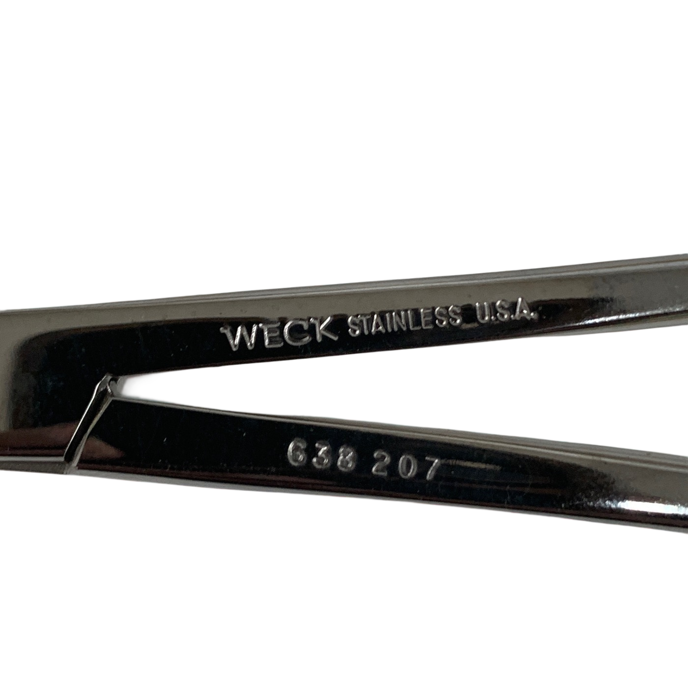 Weck 638207 DeBakey 9¾" Clamp Stainless Steel Surgical