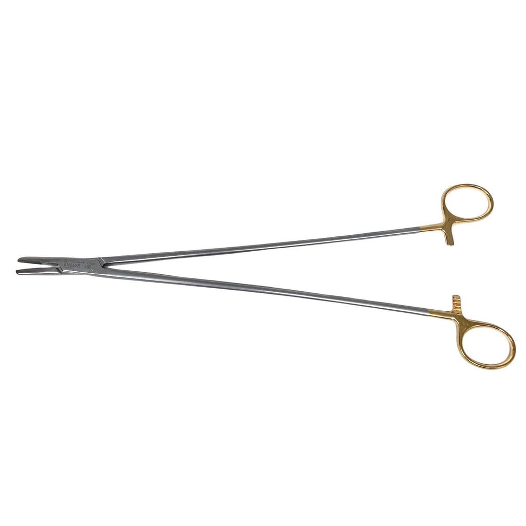 Aesculap BM069R Tungsten Carbide Needle Holder 260mm 10.25" Surgical Gold Handle