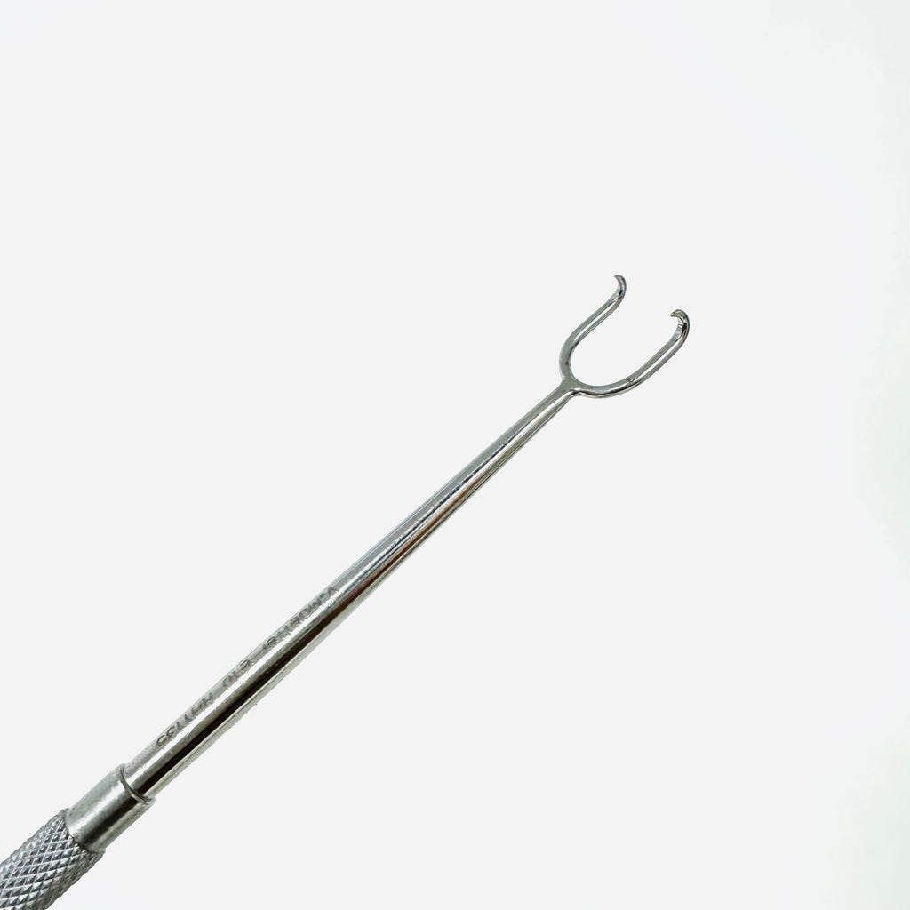 V. Mueller RH1135 Nasal Tenaculum Hook, Dbl Prongs,  6-3/8 Inch Instrument