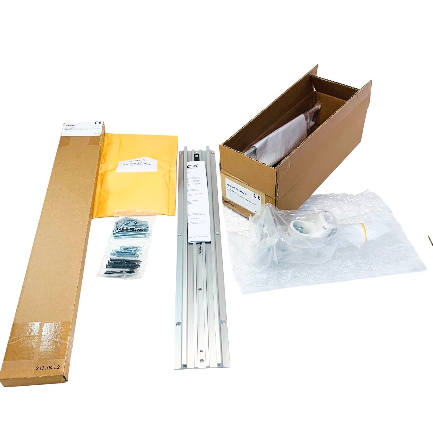 GCX FLP-0009-04C, M Series Flush Mount Flat Panel Displays, WC-0002-07 Seismic