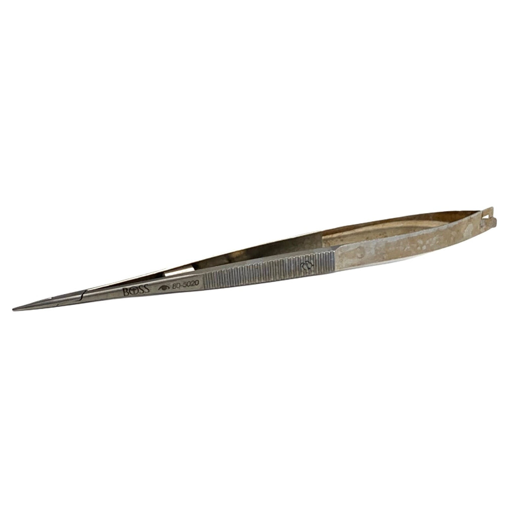 BOSS REF 80-5020, 10mm Castro Needle Holder straight delicate