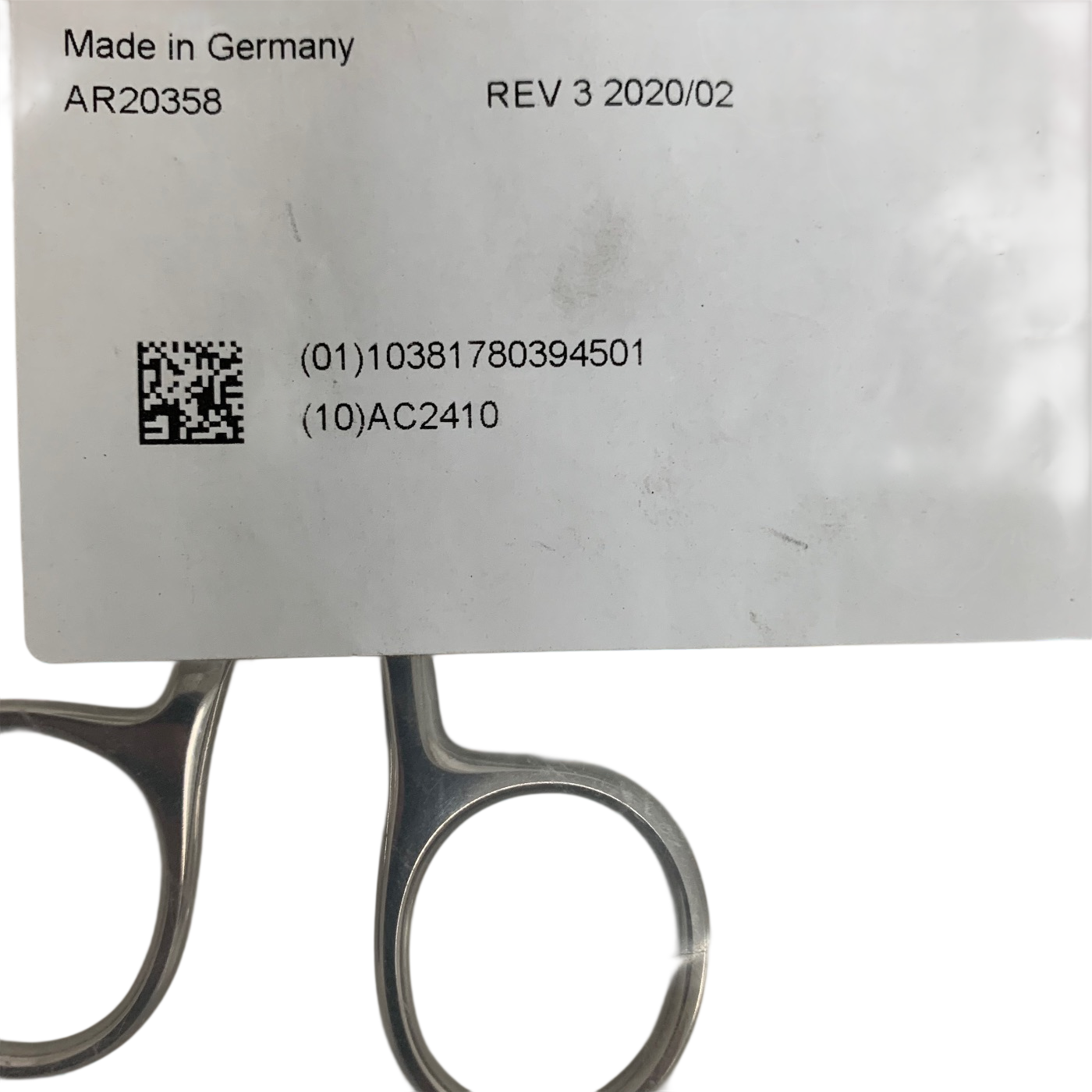 Integra Jarit Randall Kidney Stone Forceps 8-1/2" Half Curved New