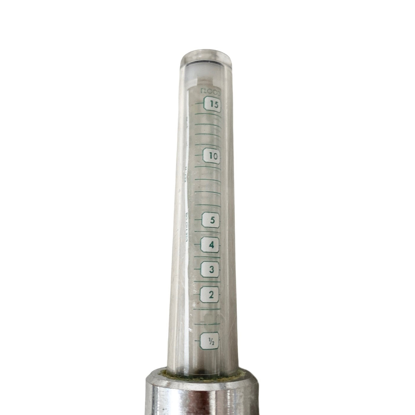 Western Enterprises Slim-Line Oxygen Flowmeter 0-15 LPM Medical Thorpe Tube O2