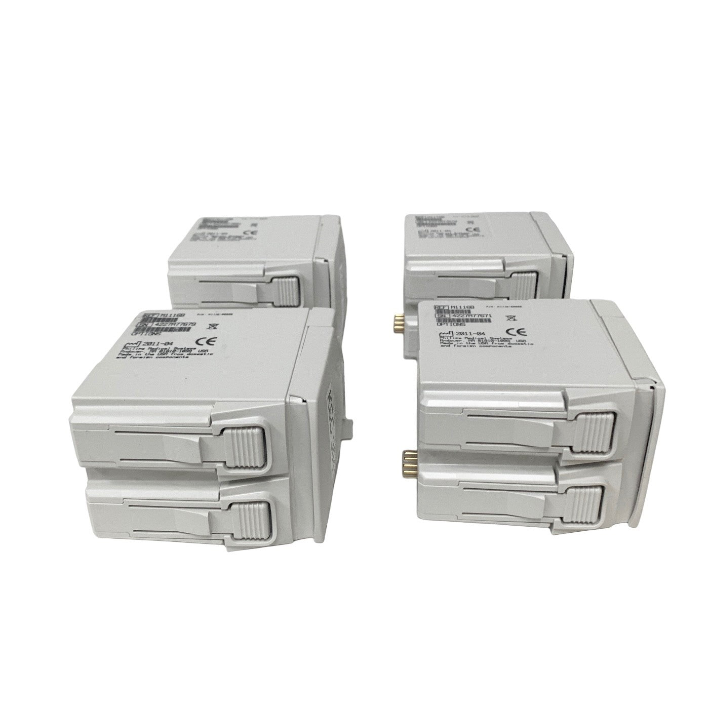 Lot of 4 Philips M1116B Medical Recorder Module For Repair AS-IS
