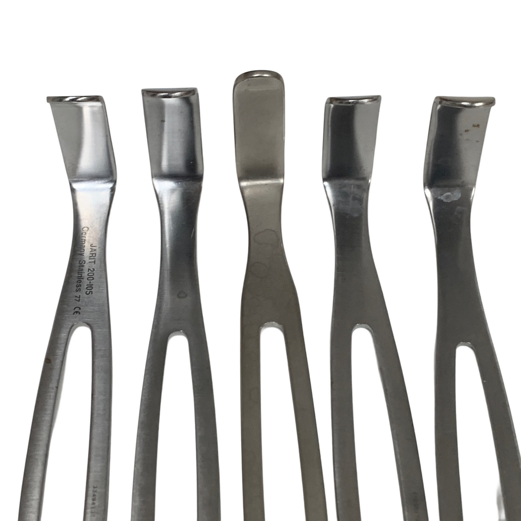 Integra Jarit REF 200-105, U.S. Army Retractor Lot of 5, 8-1/4" Double Ended