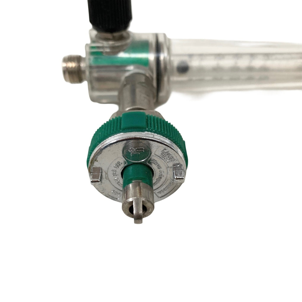 BOC Style Medical Oxygen Flowmeter 0-15 LPM Male Quick Connect O2 Thorpe