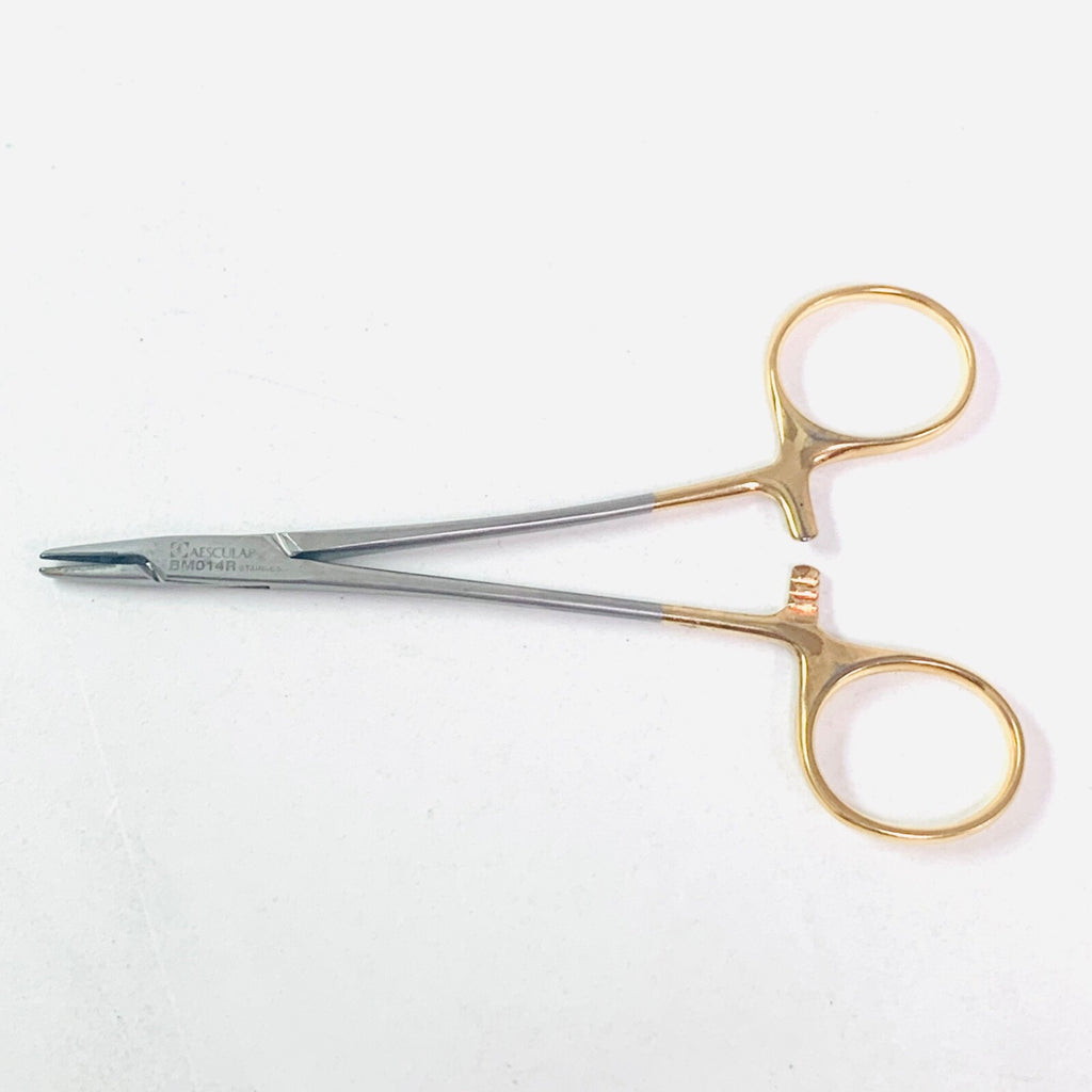 Aesculap REF BM014R, Durogrip Webster Needle Holder