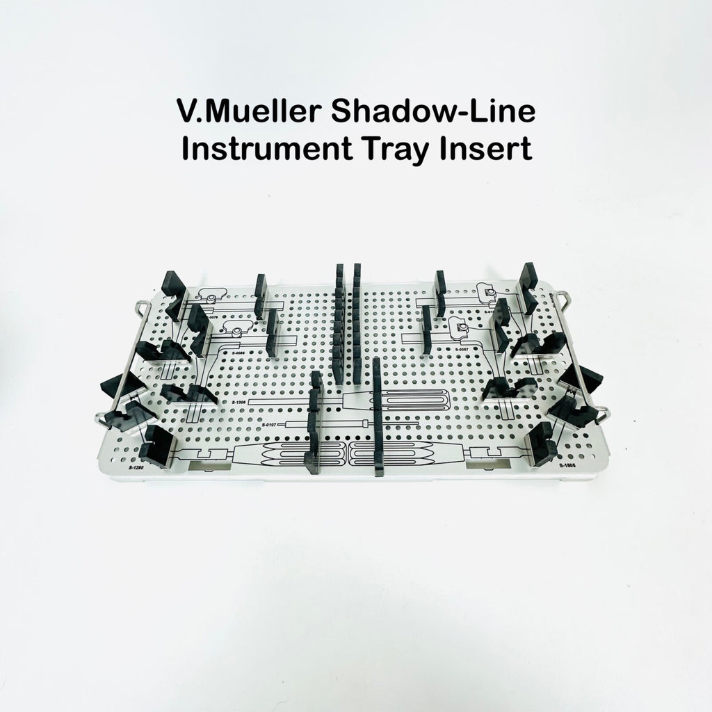 V.Mueller Shadow-Line Spinal Distraction Tray Insert, Metal Only