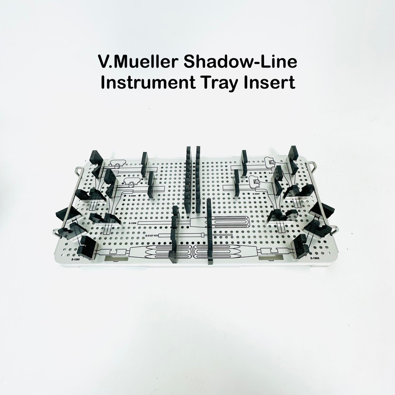 V.Mueller Shadow-Line Spinal Distraction Tray Insert, Metal Only
