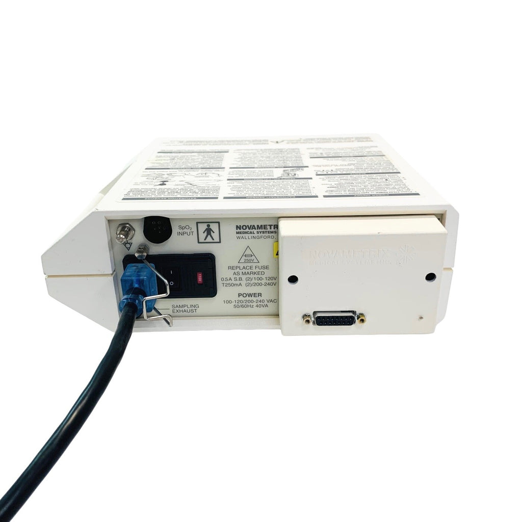 Novametrix REF CO2SMO ETCO2/SPO2 Monitor w/ Novametrix 7167-37