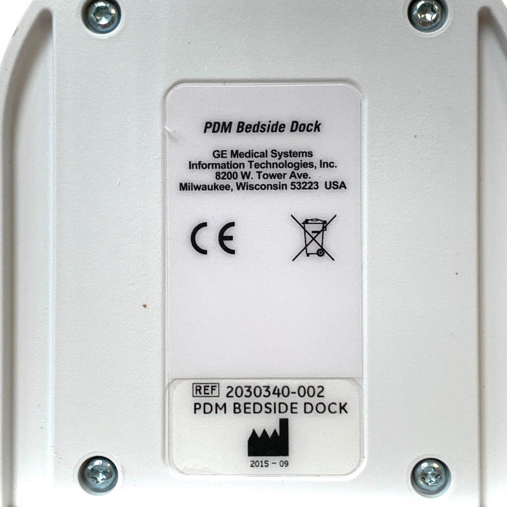 GE REF 2030340-002, PDM Bedside Dock