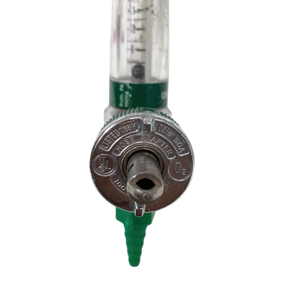 Precision Medical Flow Meter W/ Ohmeda Diss Male Adapter, 0-15 LPM