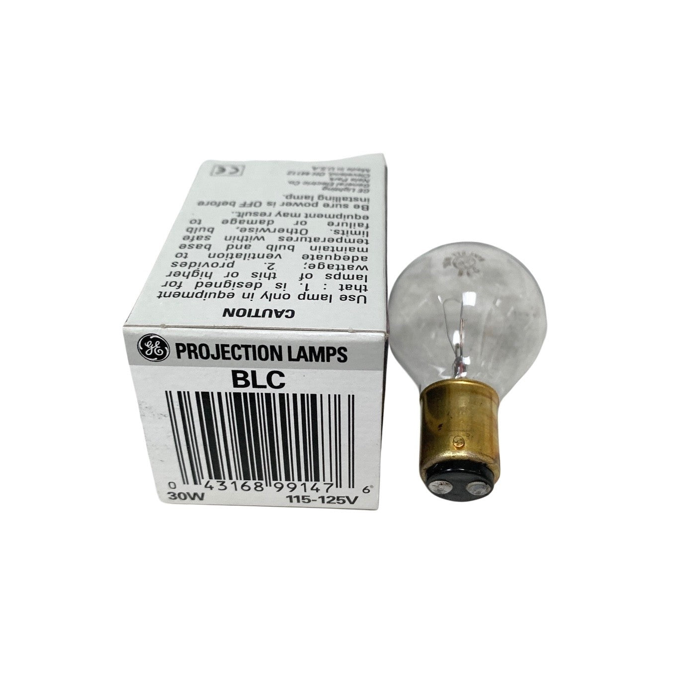 GE BLC Projection Lamp 30W 115-125V Incandescent Bulb - New NOS 2716689187