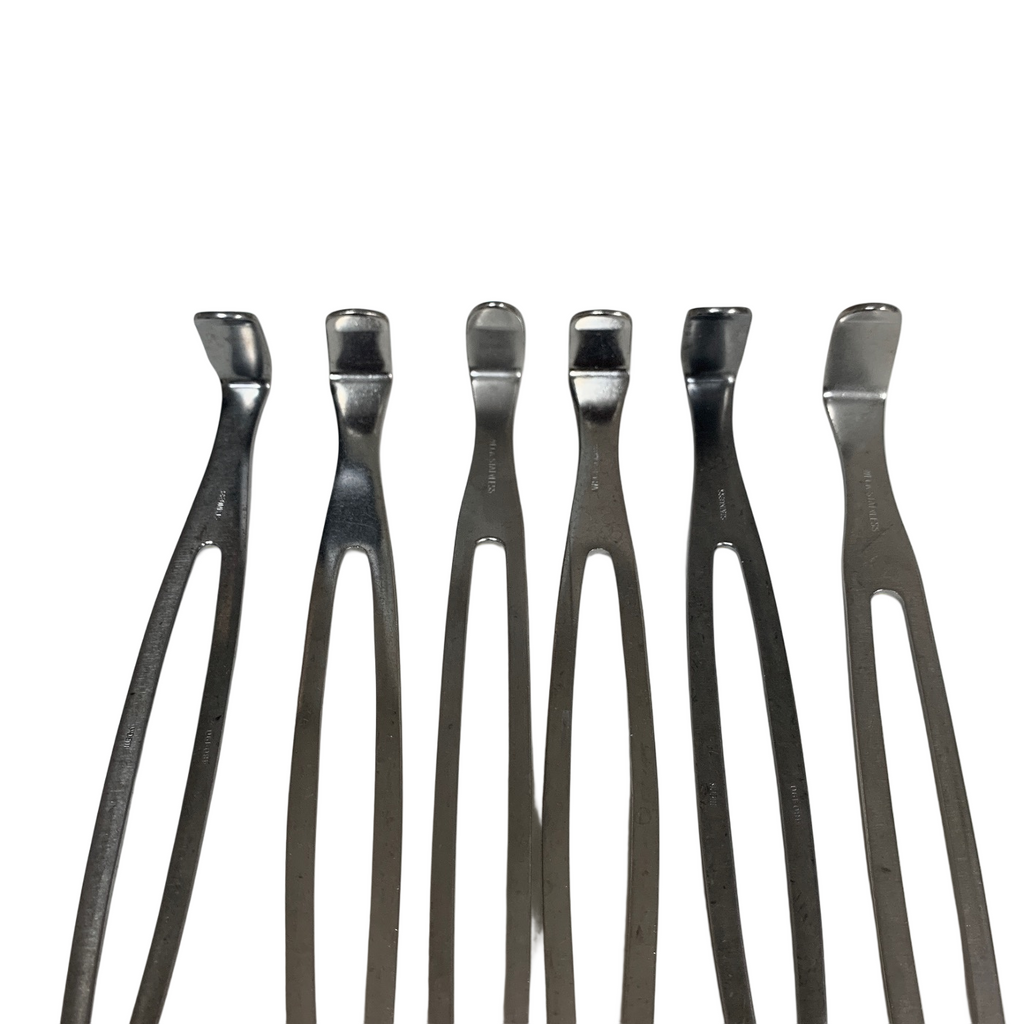 WECK  480-190, U.S. Army Retractor Set of 6, 8-1/4" Double Ended
