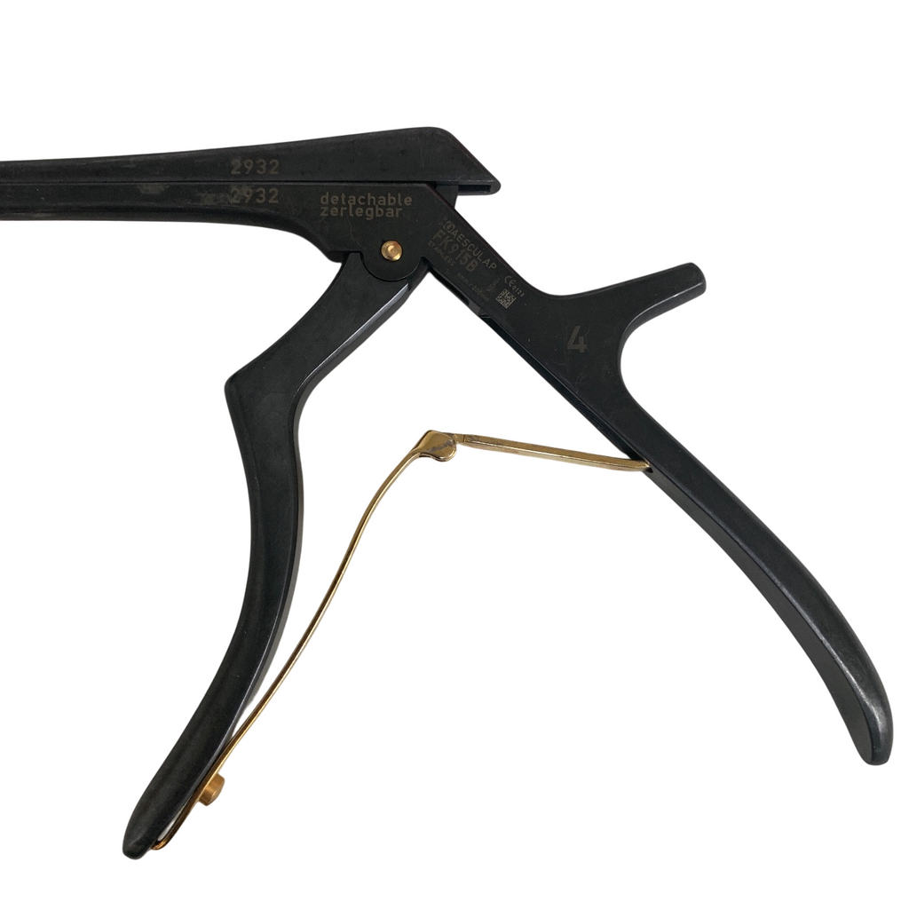 AESCULAP FK915B Noir® KERRISON Bone Punches #4   4MM 130 deg Upwards Cutting