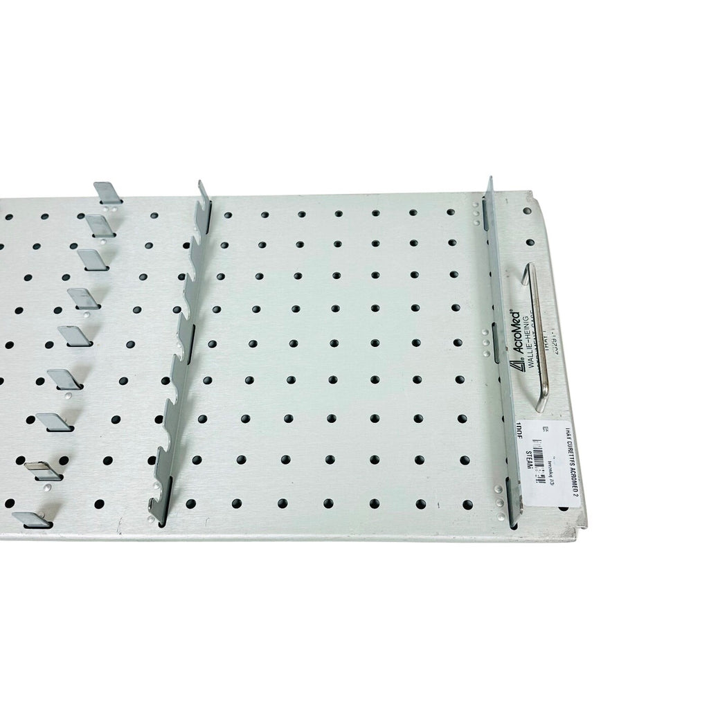 Acromed 2029T-1  &  2029T-2  Instrument Case Tray 1 And Tray 2 For Curettes Set