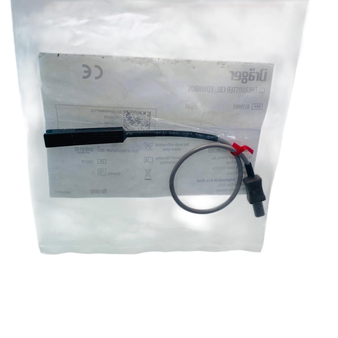 Drager REF 8539983, CO THERMISTER CABLE