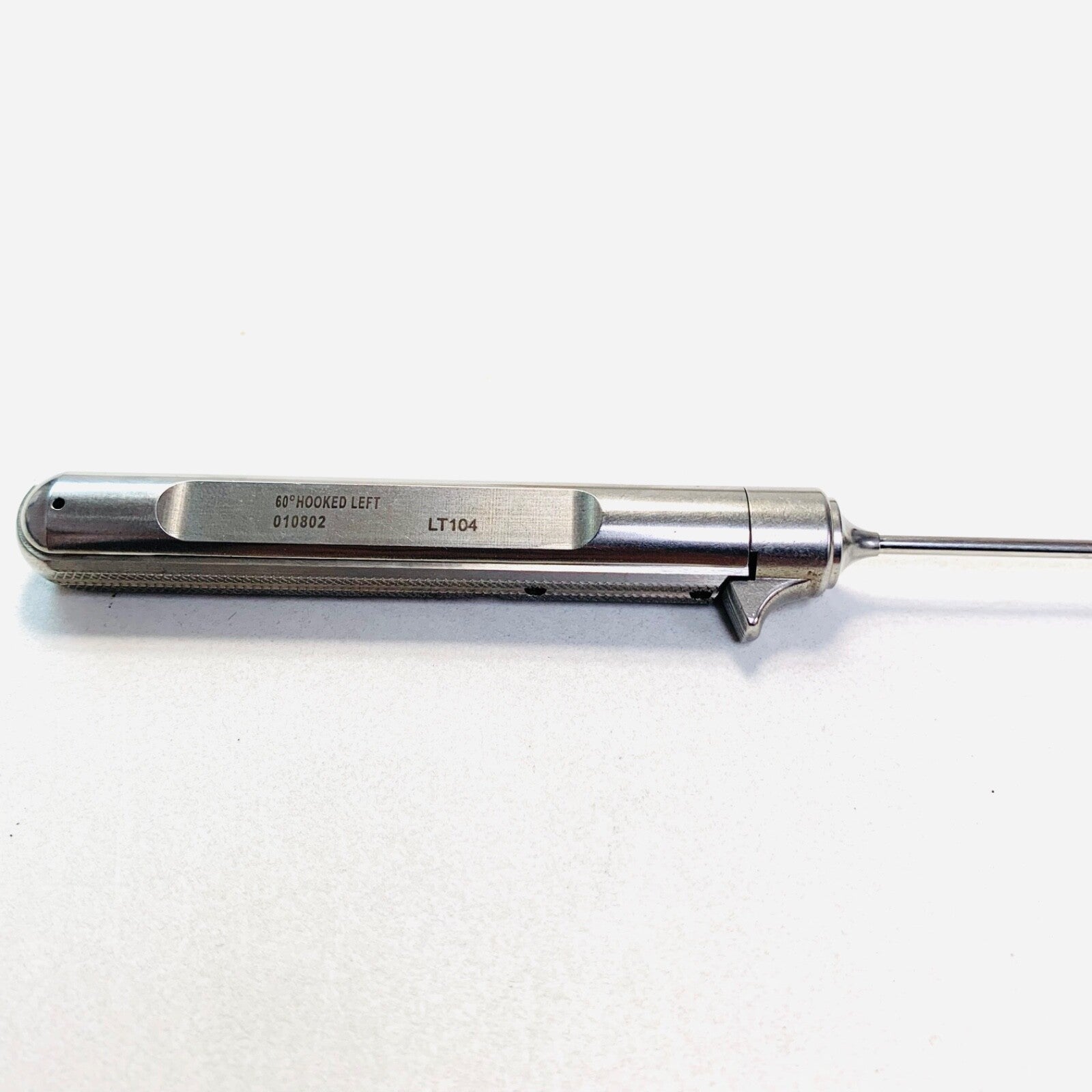 Acufex REF 010802, 60 Degree Left Hooked Scissors