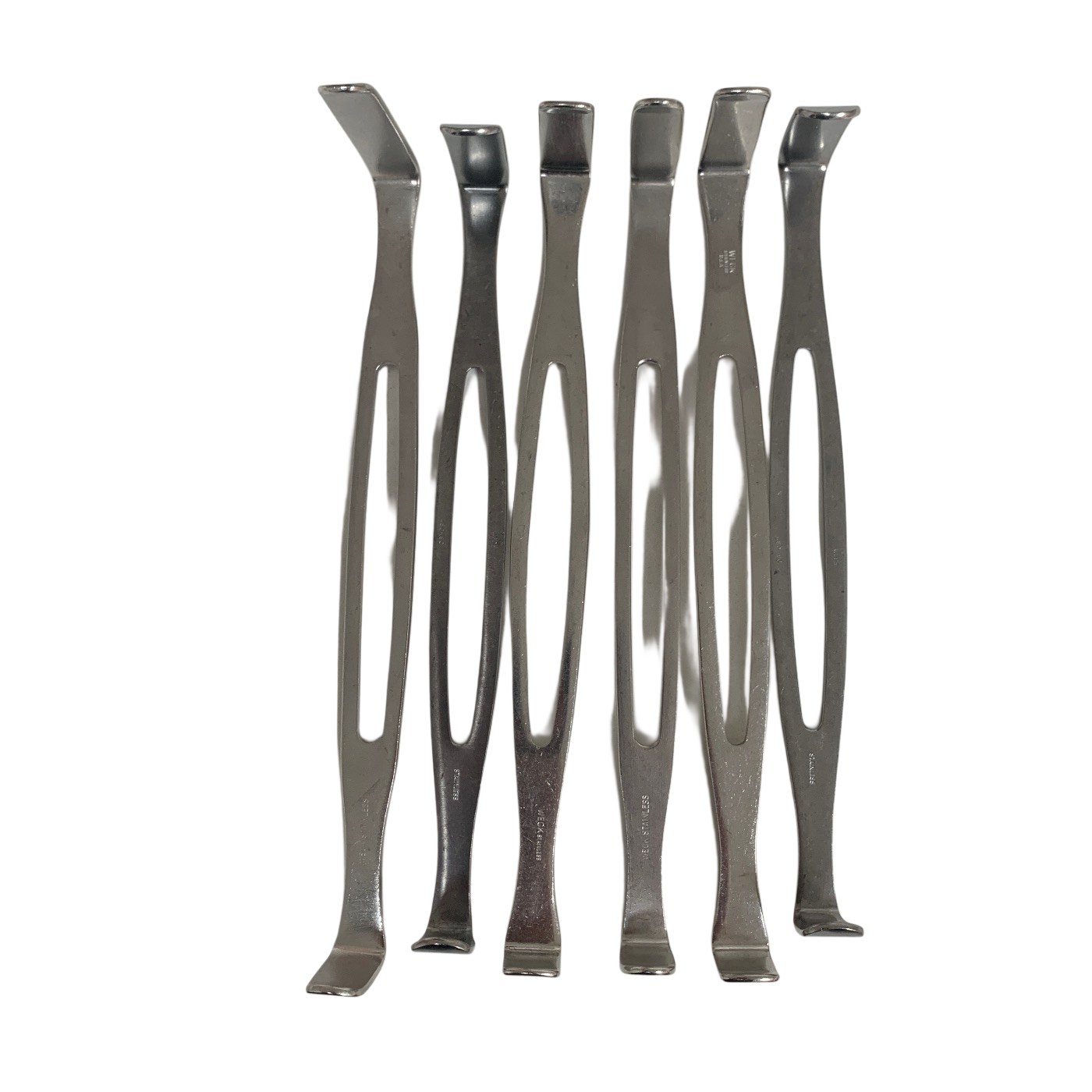 WECK  480-190, U.S. Army Retractor Set of 6, 8-1/4" Double Ended