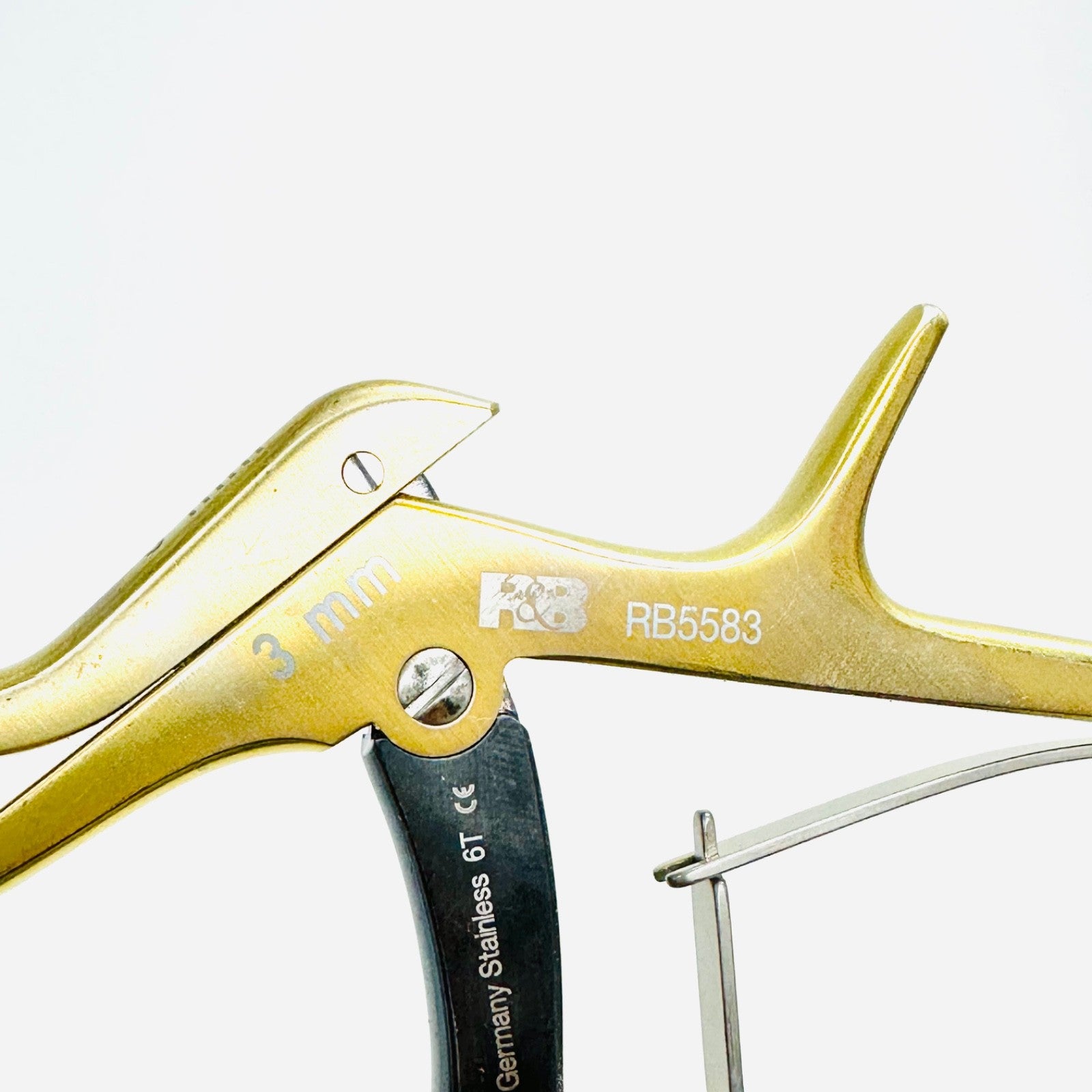 INTEGRA / Ruggles-Redmond RB5583 Ultra-Coat Micro Kerrison Rongeur, 3mm 40°