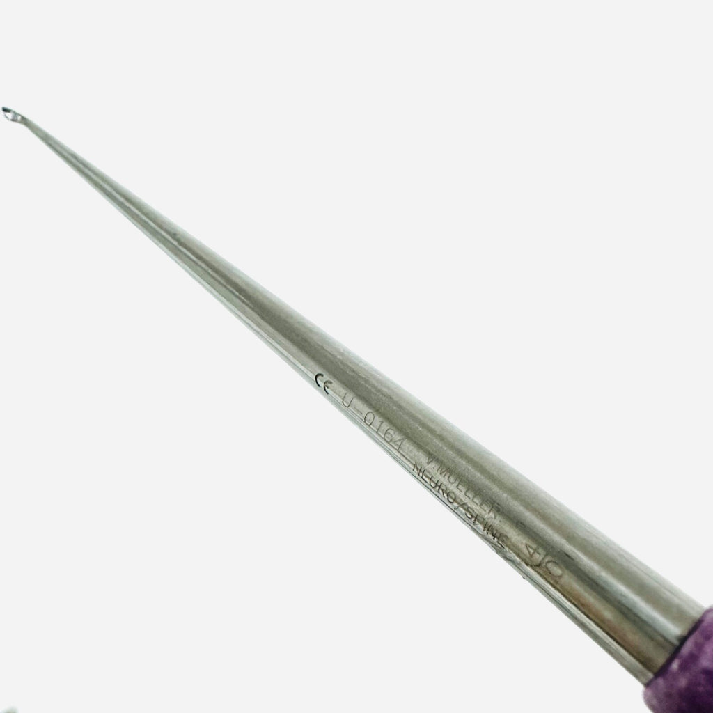 V. Mueller U-0164 CURETTE, SPINE CHROMA-LINE Angled #4 , 10 Inch Instrument